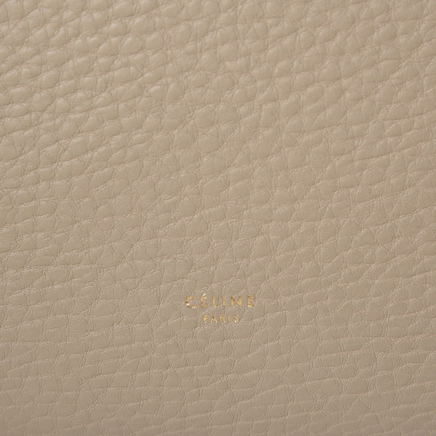 Grained Calfskin Small Tie Knot Tote Light Taupe