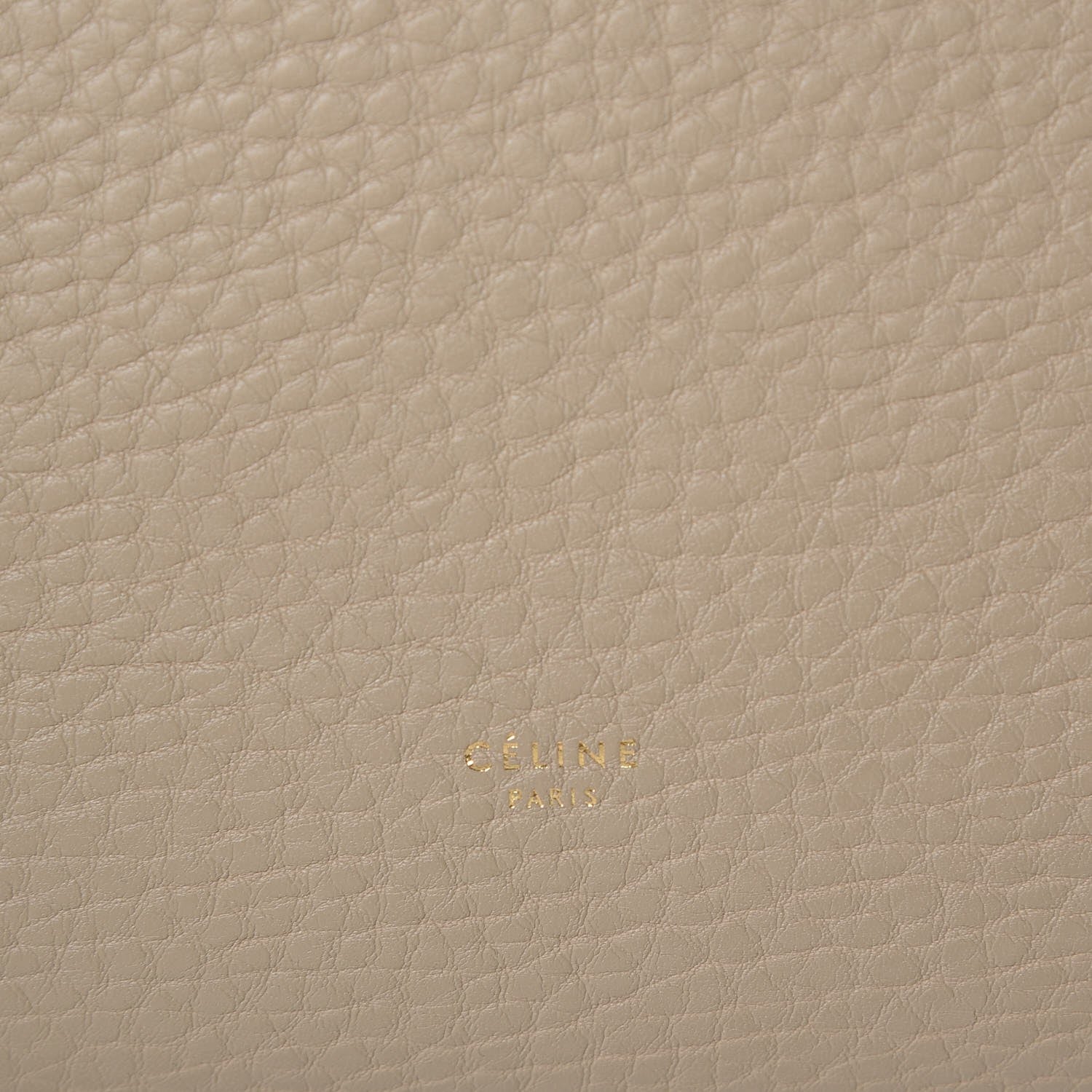 Celine Grained Calfskin Small Tie Knot Tote Light Taupe 7 of 10