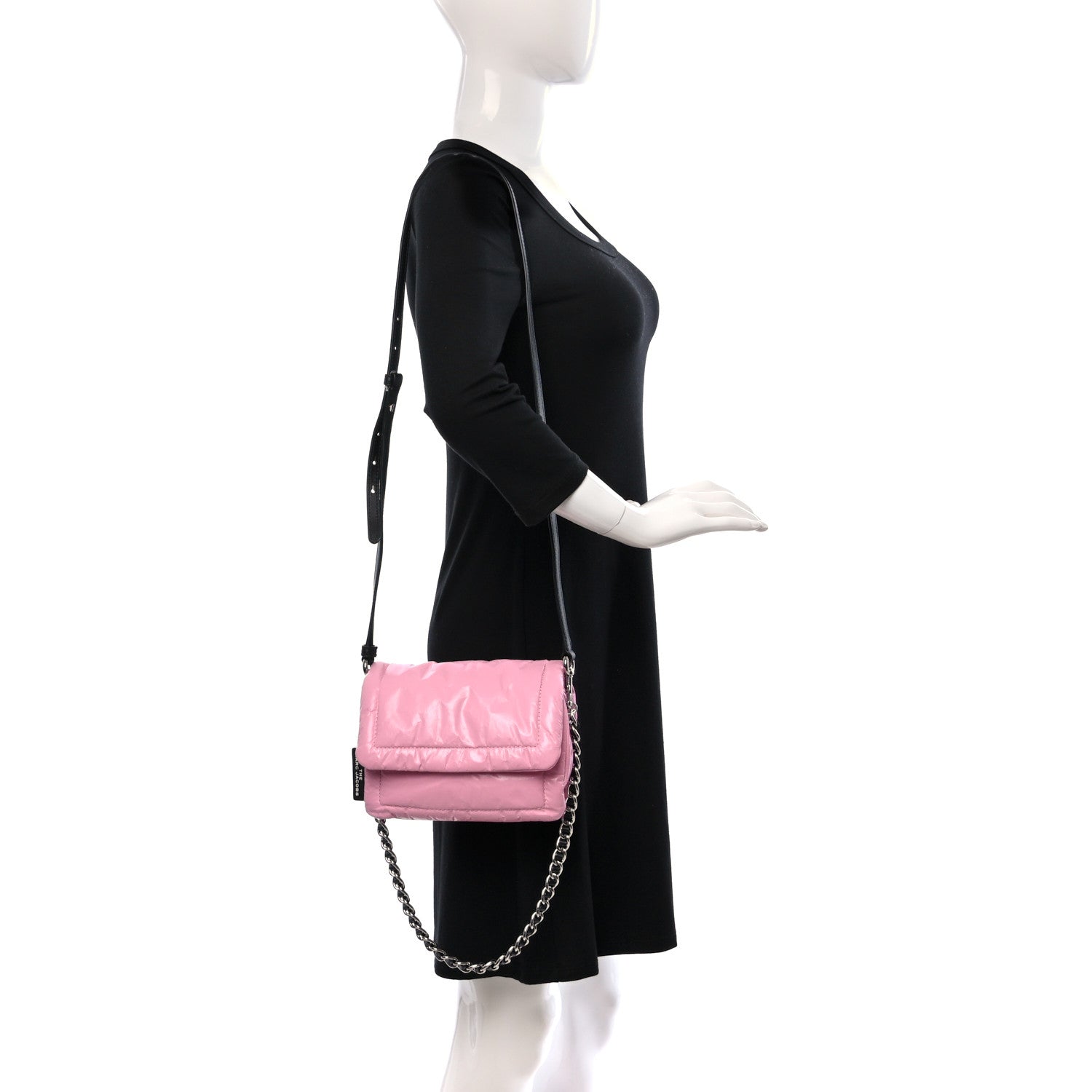 Marc Jacobs Lambskin The Pillow Bag Pink 2 of 11