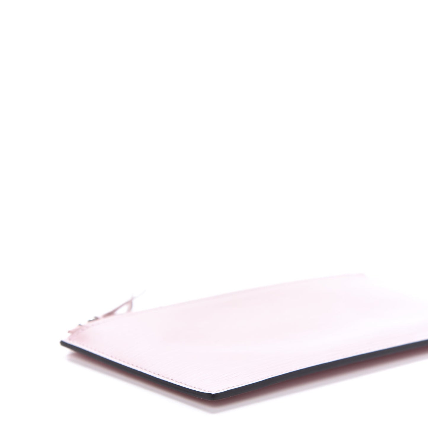 Epi Felicie Chain Wallet Zippered Insert Rose Ballerine