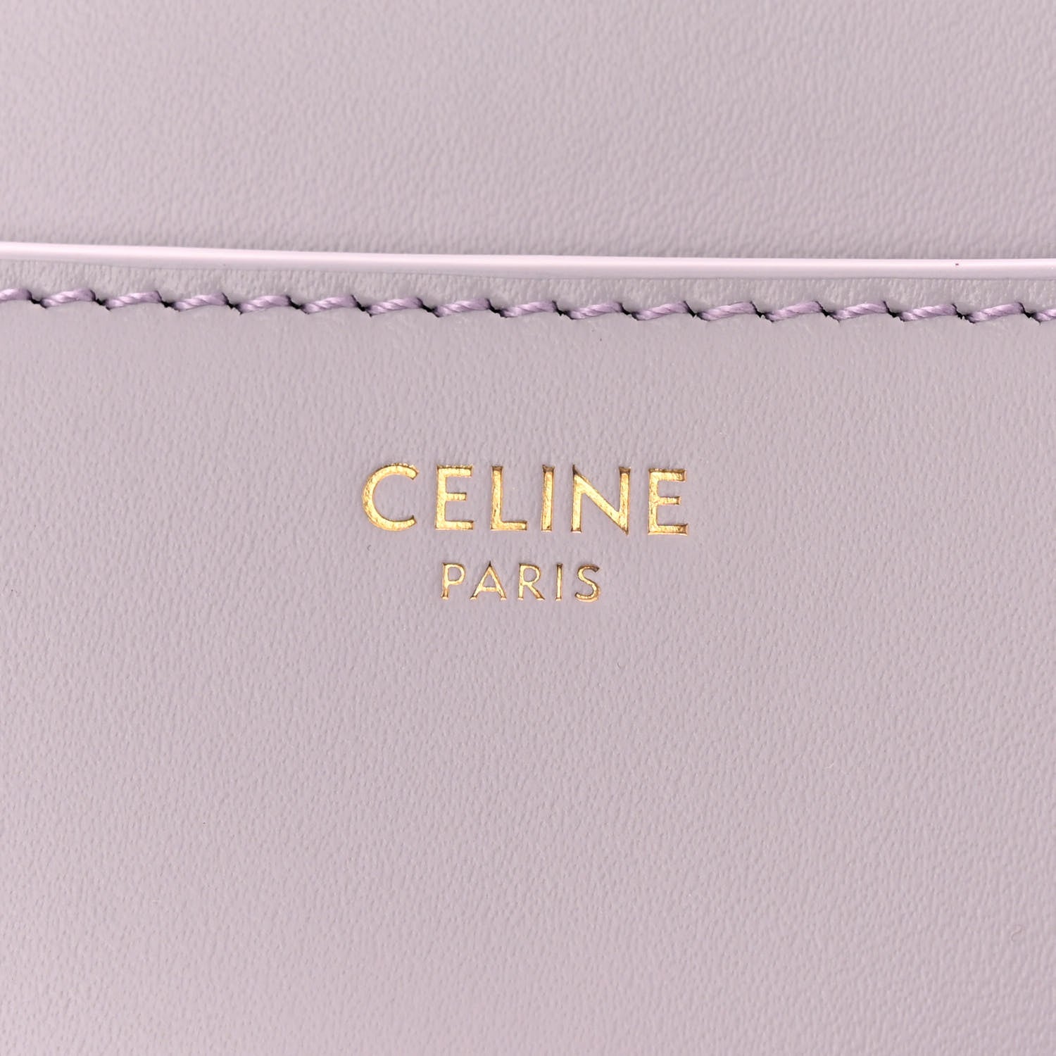 Celine Satinated Calfskin Mini 16 Top Handle Bag Lilac 6 of 13