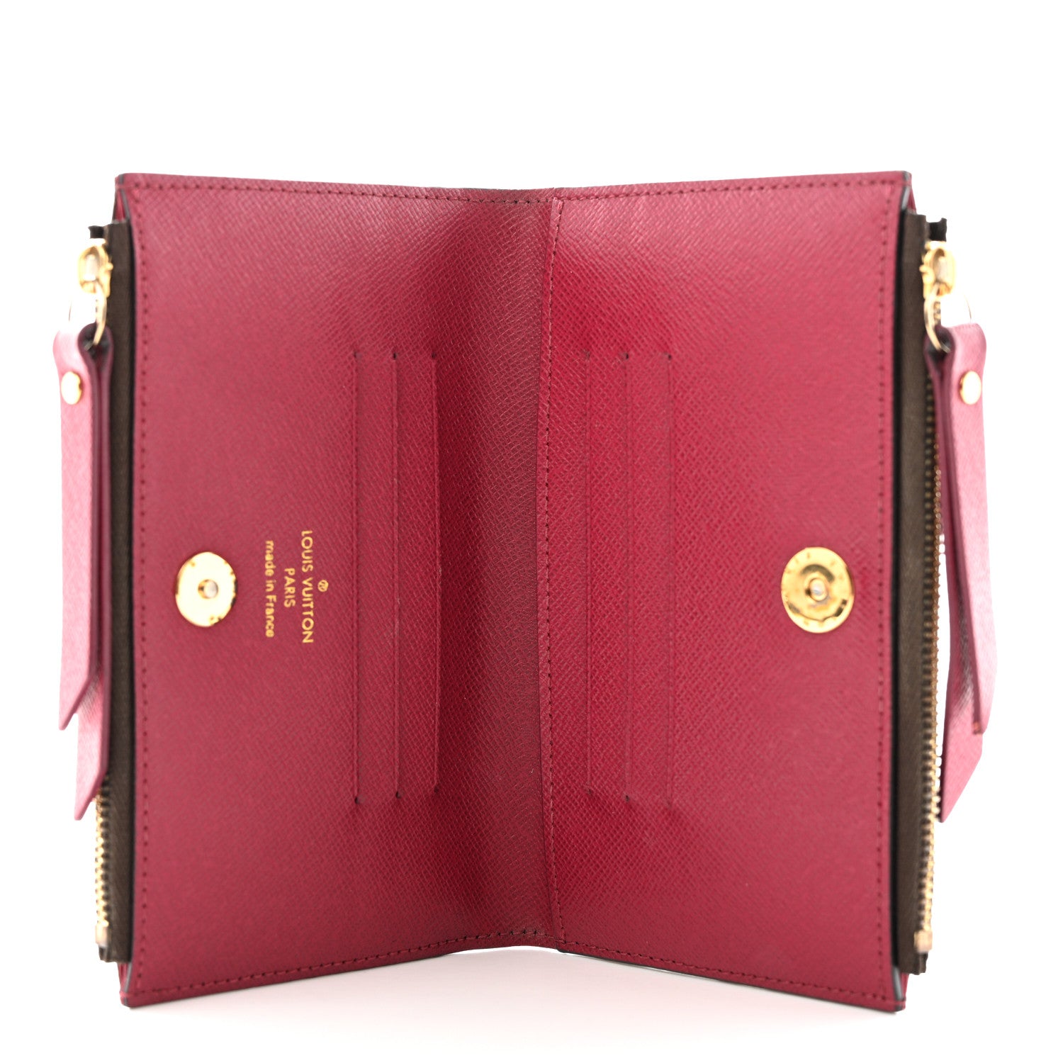 Louis Vuitton Monogram Adele Compact Wallet Fuchsia 5 of 10