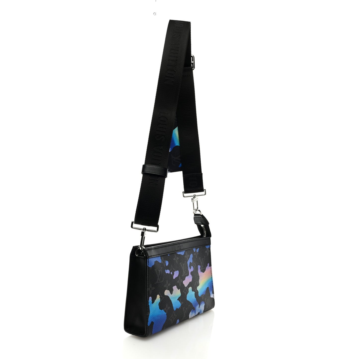 Monogram Eclipse Sunrise Room With A View Gaston Wearable Wallet Blue Purple