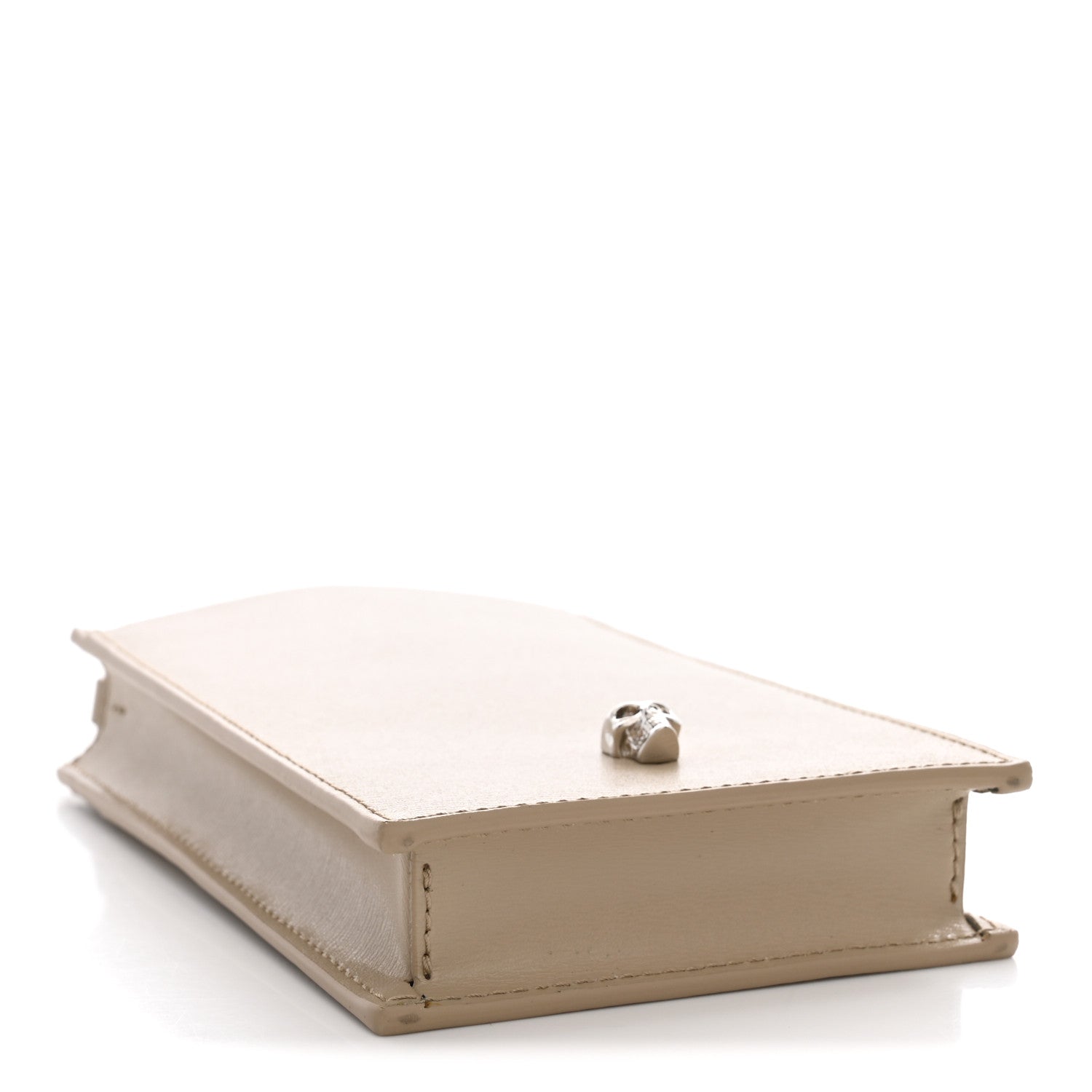 Alexander McQueen Calfskin Chain Phone Case Beige 4 of 9