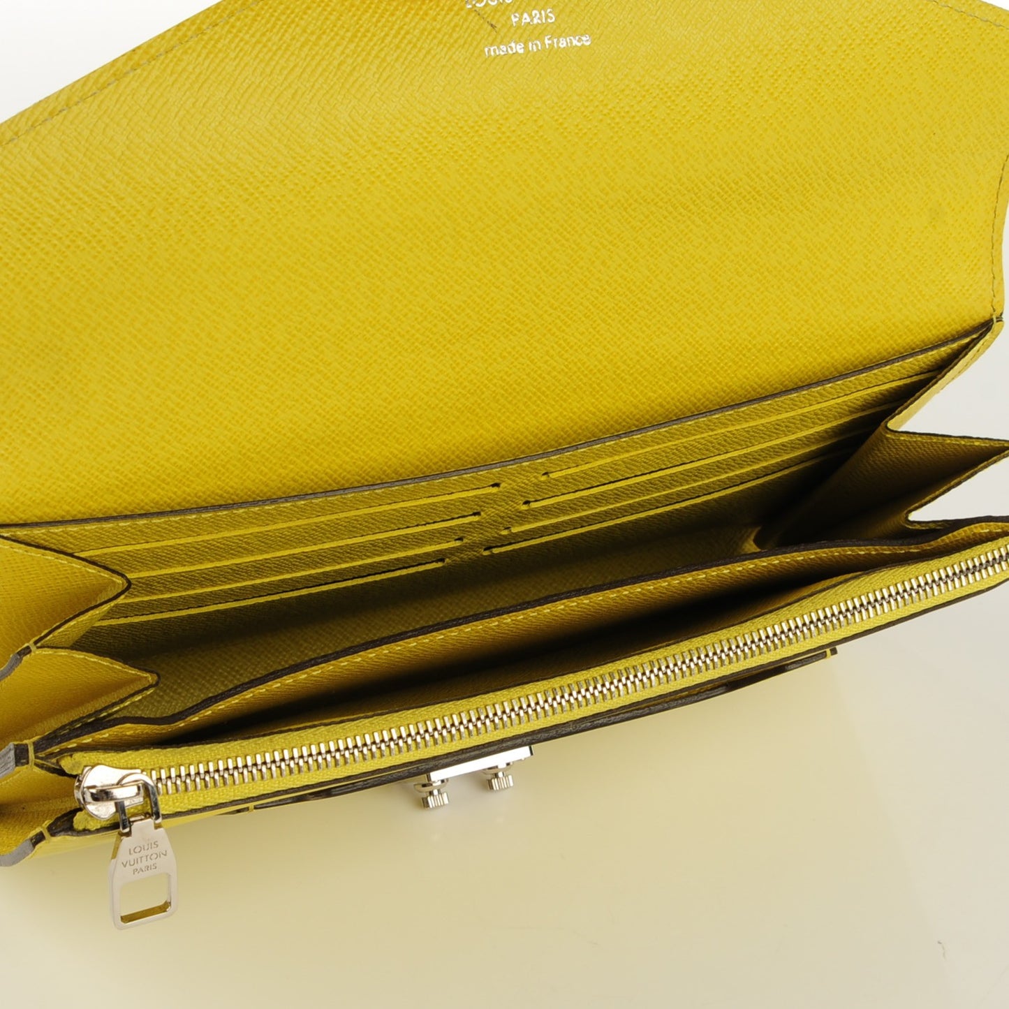 Epi Monogram Marie Rose Wallet Pistache