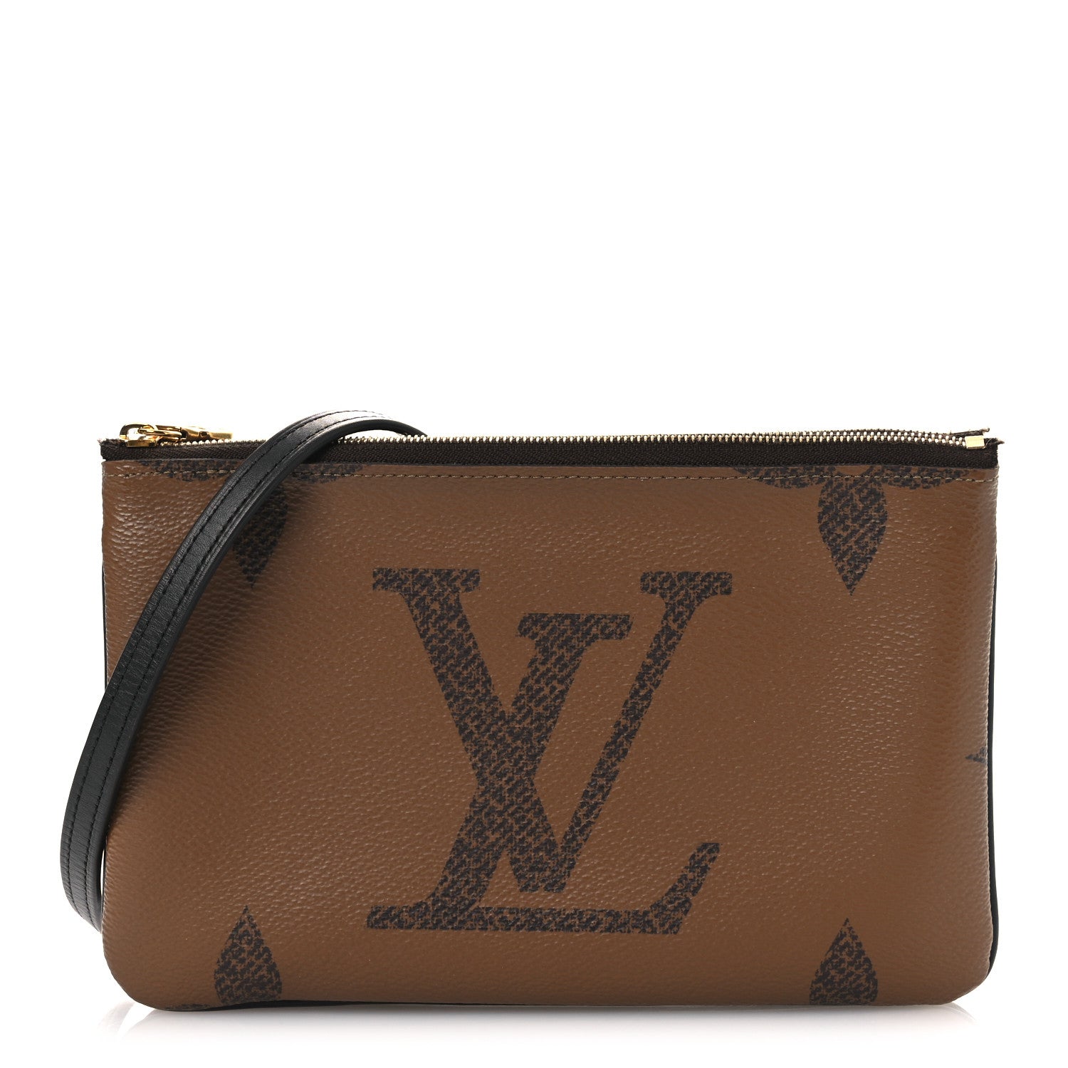 Louis Vuitton Reverse Monogram Giant Double Zip Pochette 1 of 11