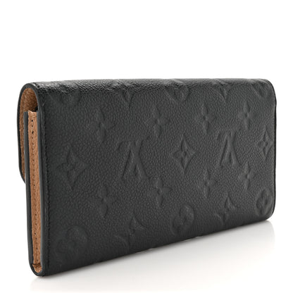 Louis Vuitton Empreinte Emilie Wallet Black Dune 3 of 8