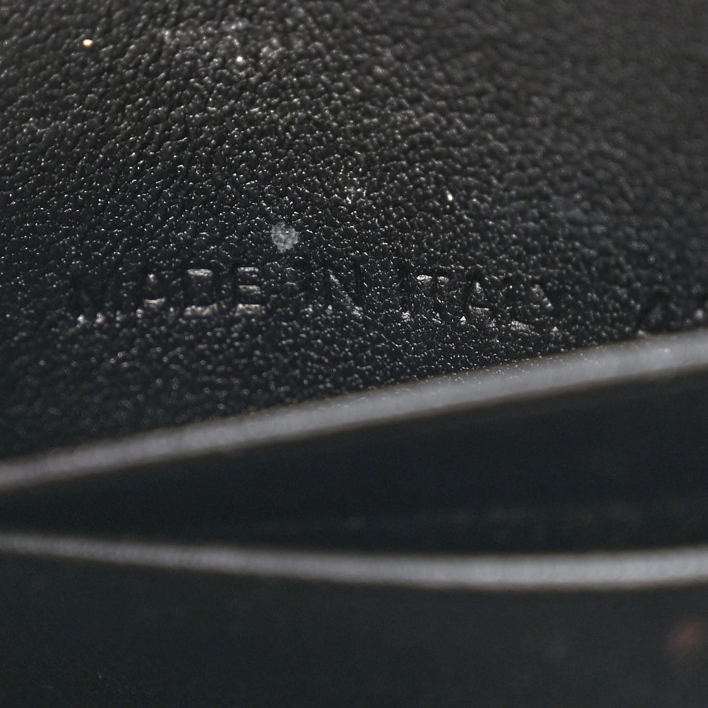 Supple Calfskin Caro Double Pouch Black