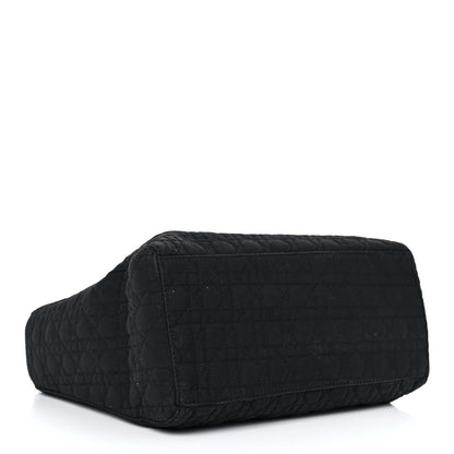 Christian Dior Nylon Cannage Medium Lady Dior Black 4 of 19