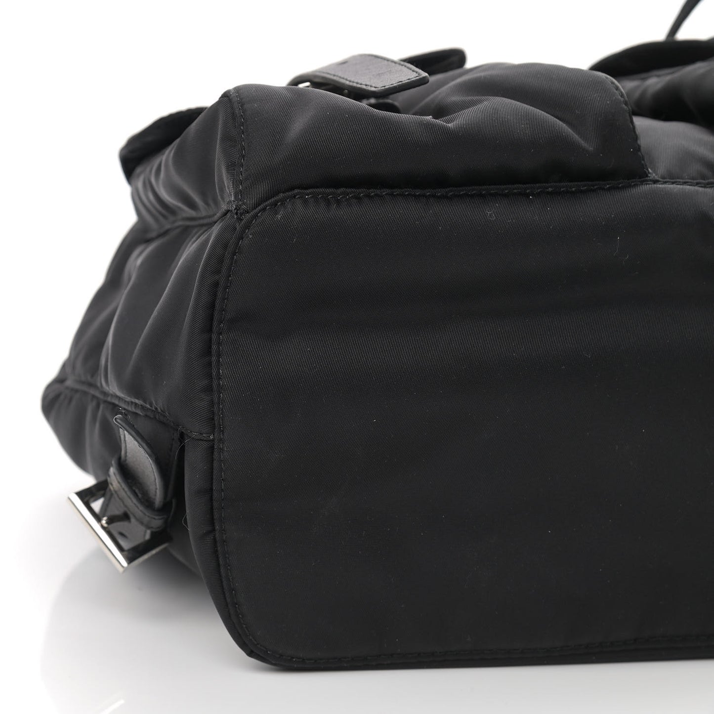 Nylon Vela Medium Backpack Black