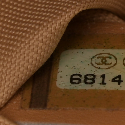Chanel Calfskin Contrast Stitch Surpique Bowler Beige 6 of 13