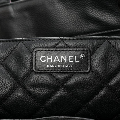 Chanel Caviar Quilted Large CC Box Shopping Tote Black 6 of 18