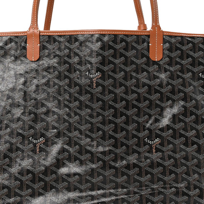 Goyard Goyardine Saint Louis GM Black Gold 9 of 11