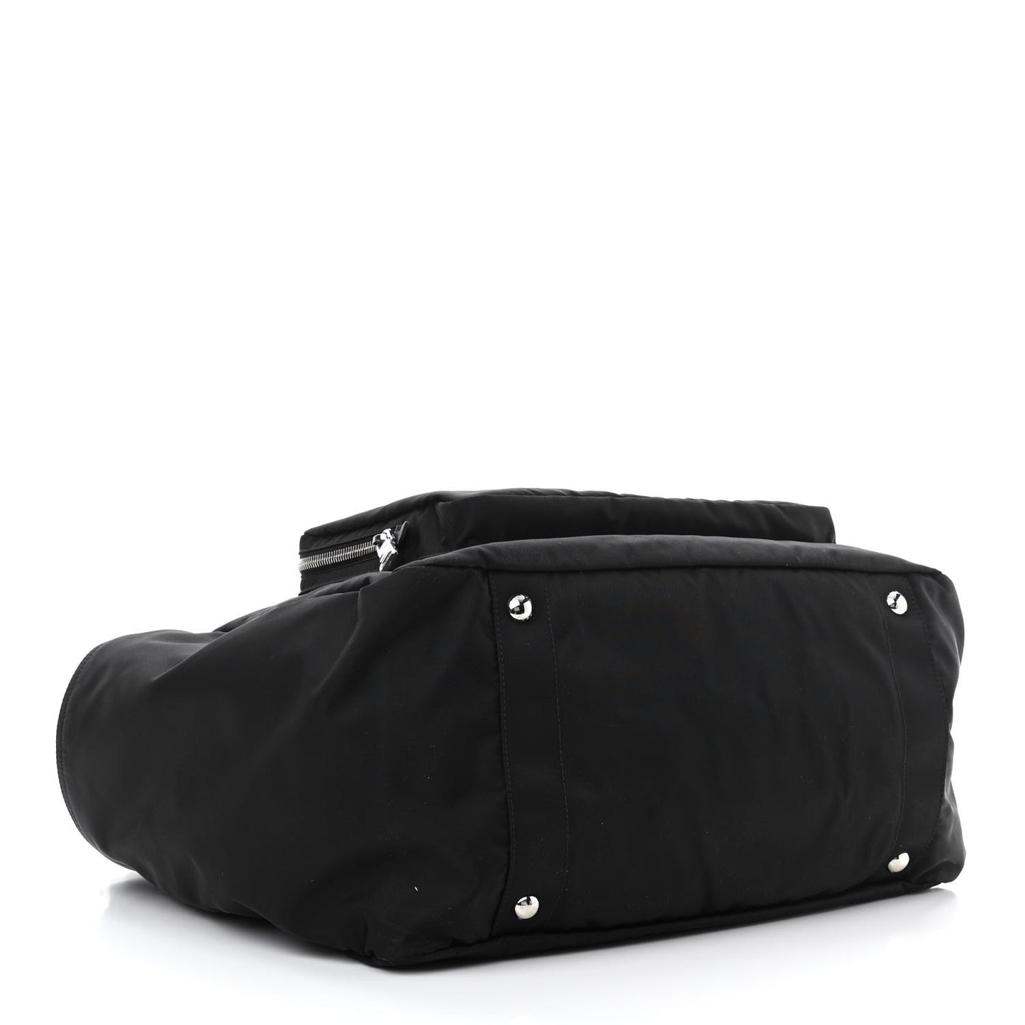 Nylon Vela Baby Bag Black