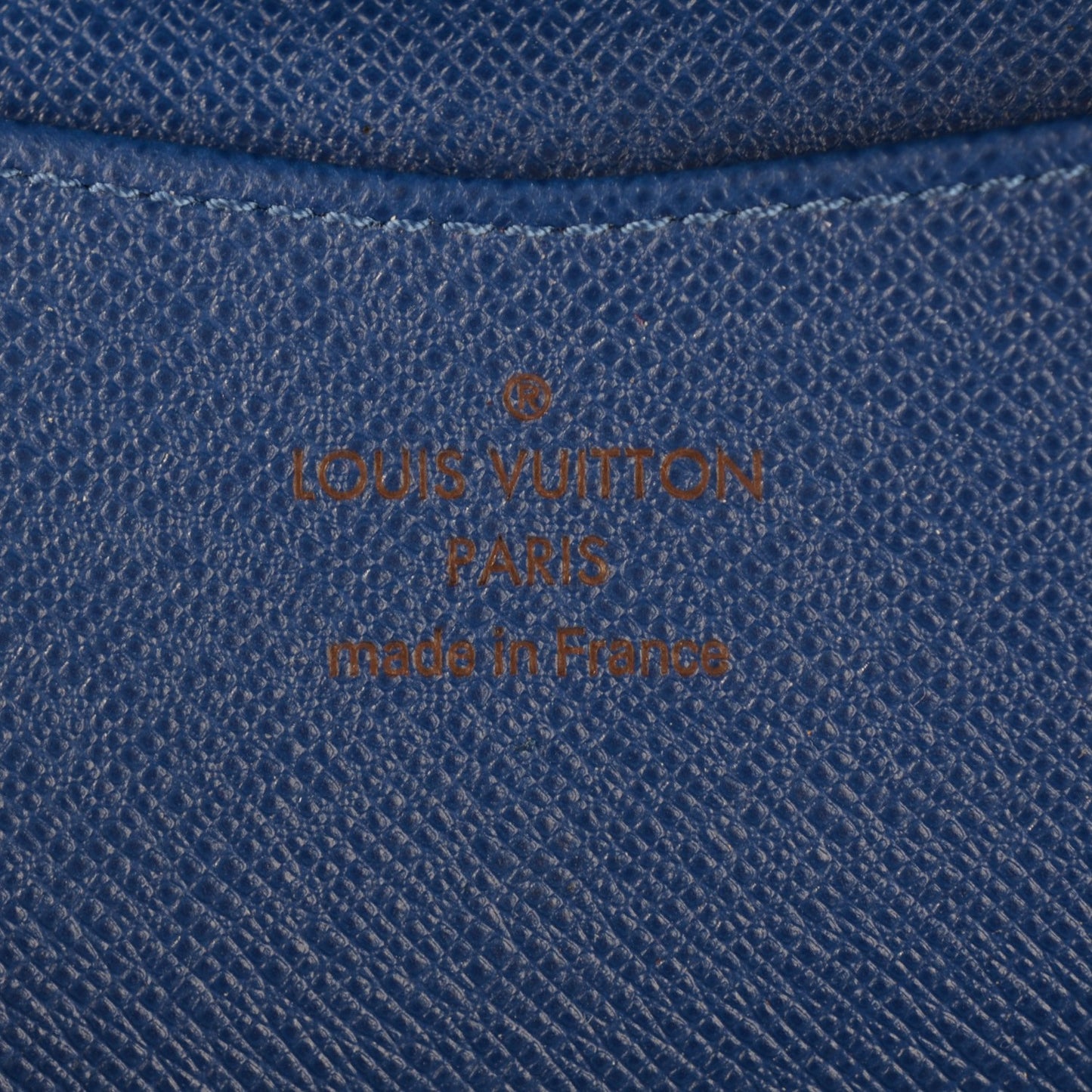 Monogram Josephine Wallet Blue
