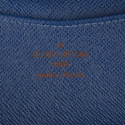 Louis Vuitton Monogram Josephine Wallet Blue 6 of 8