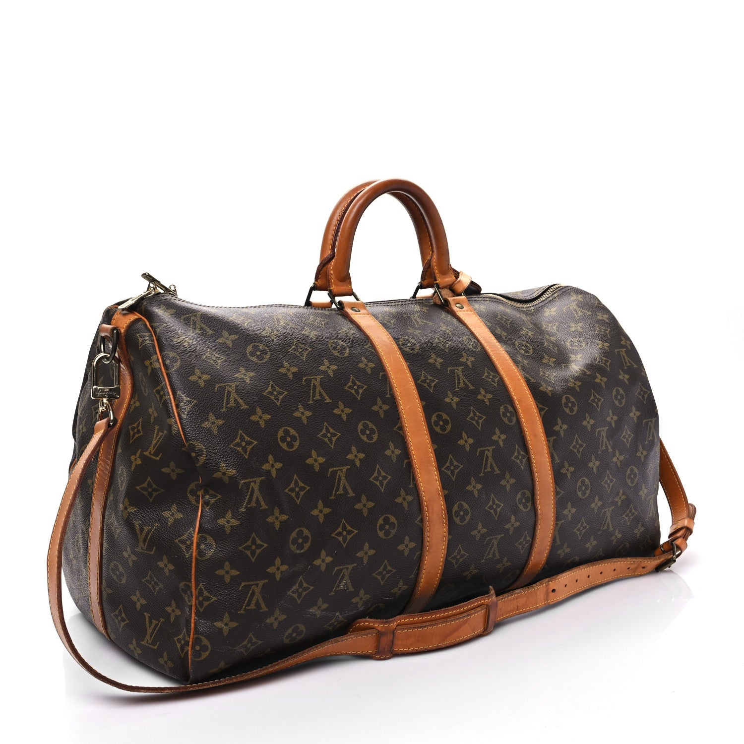 Louis Vuitton Monogram Keepall Bandouliere 55 2 of 14