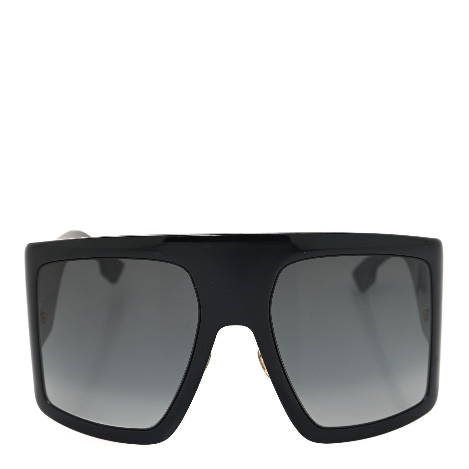 Christian Dior Acetate DiorSo Light 1 Shield Sunglasses Black 2 of 8