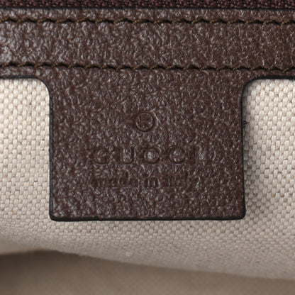 Gucci GG Supreme Monogram Web Ophidia Half Moon Hobo Brown 6 of 9