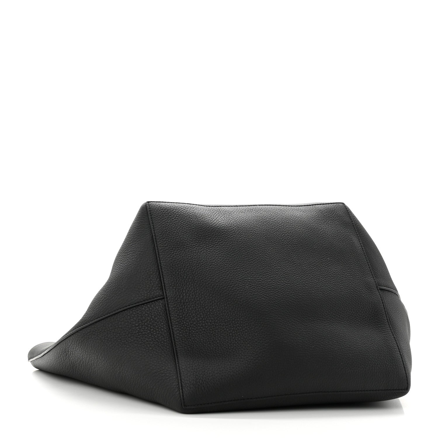 The Row Grained Calfskin Park Tote Three Black 5 of 10