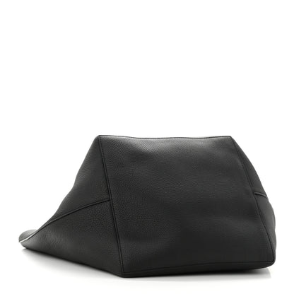 The Row Grained Calfskin Park Tote Three Black 5 of 10