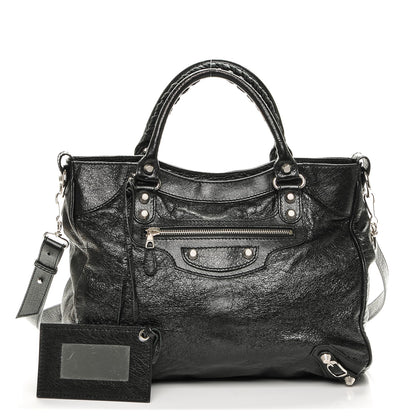 Balenciaga Agneau Giant 12 Silver Hardware Velo Black 1 of 7