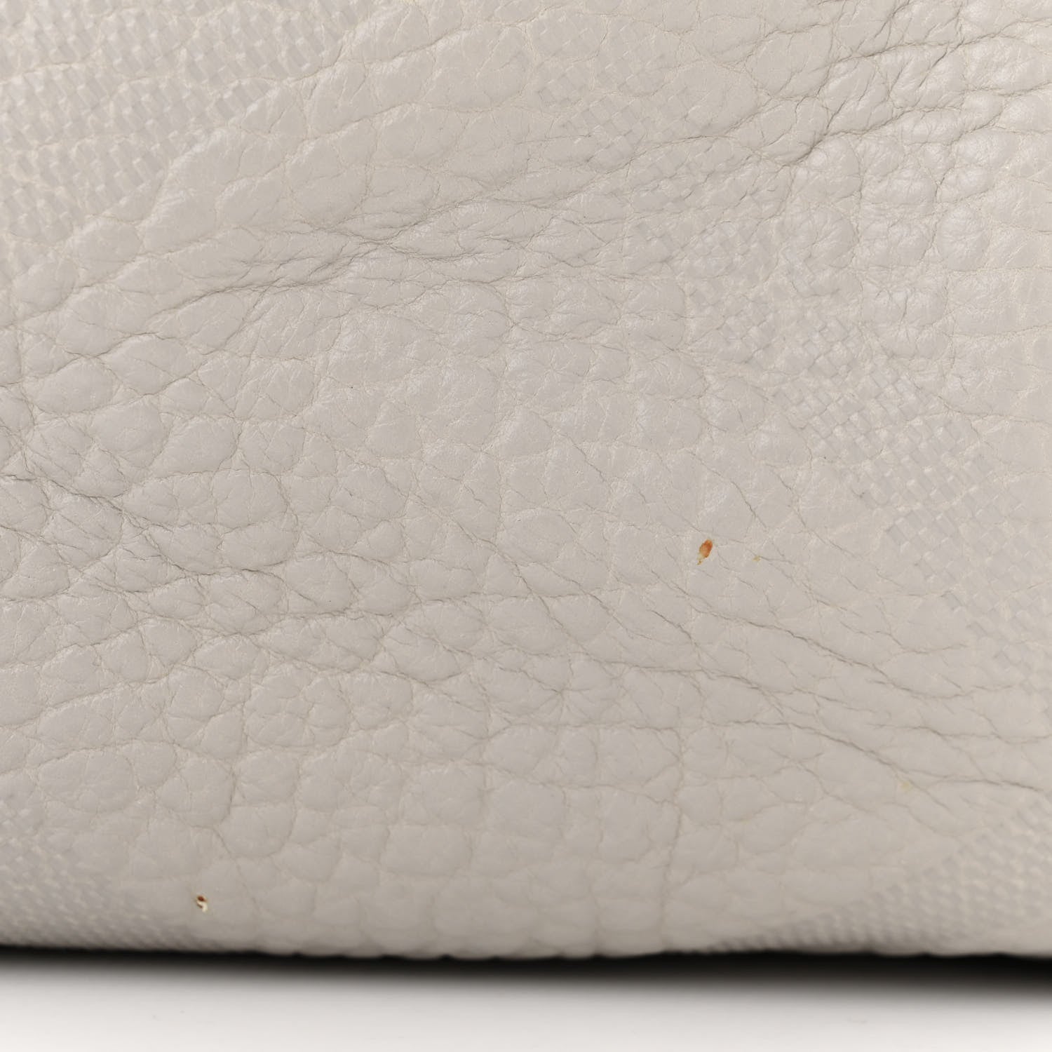 Burberry Heritage Grain Check Embossed Medium Lindburn Hobo Stone White 13 of 14