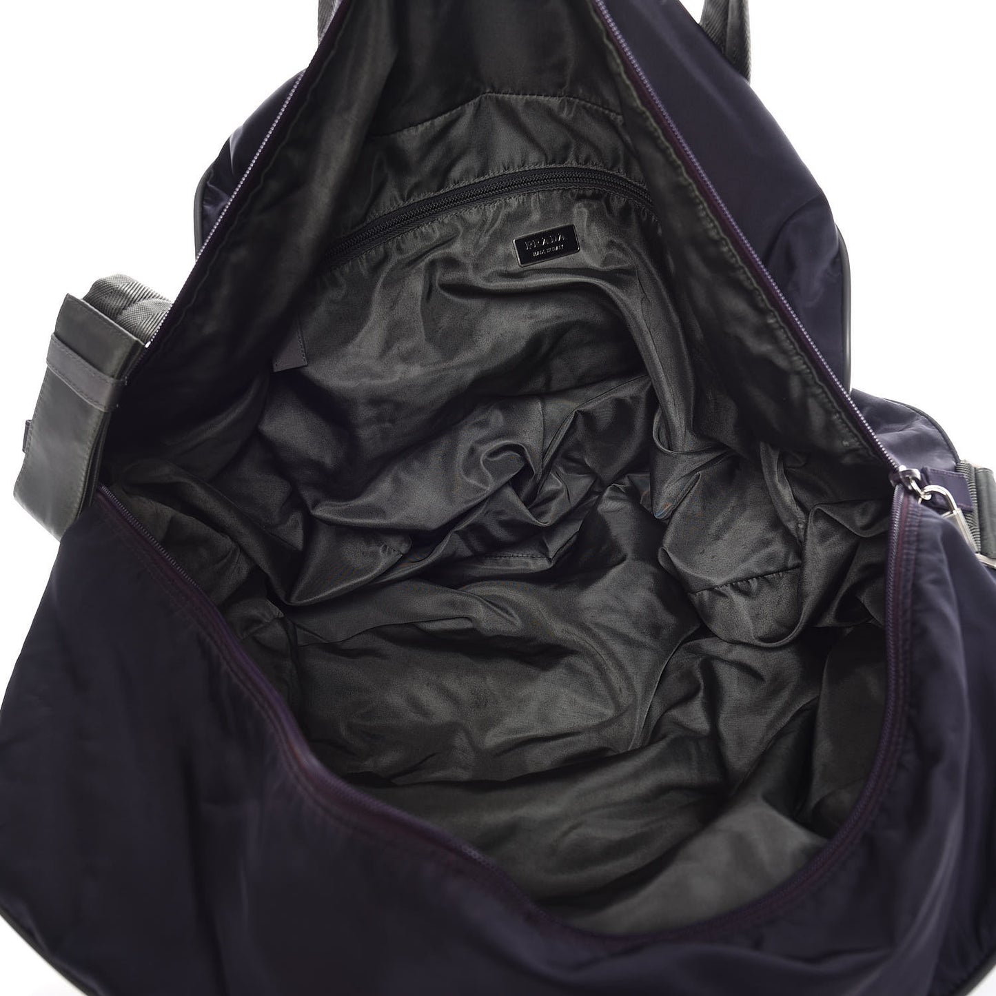 Tessuto Nylon Duffle Prugna