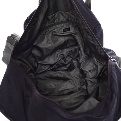 Prada Tessuto Nylon Duffle Prugna 5 of 23