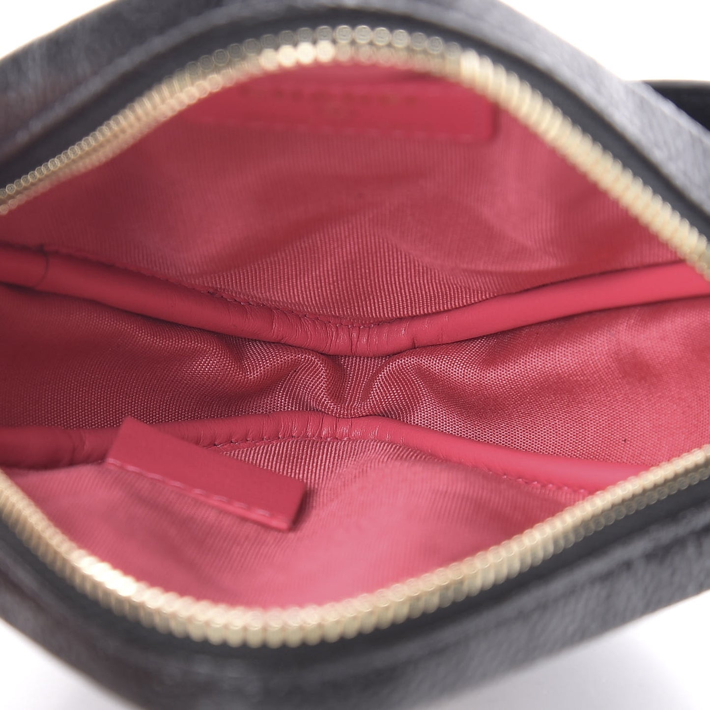 Caviar Quilted Coin Purse Belt Bag Black