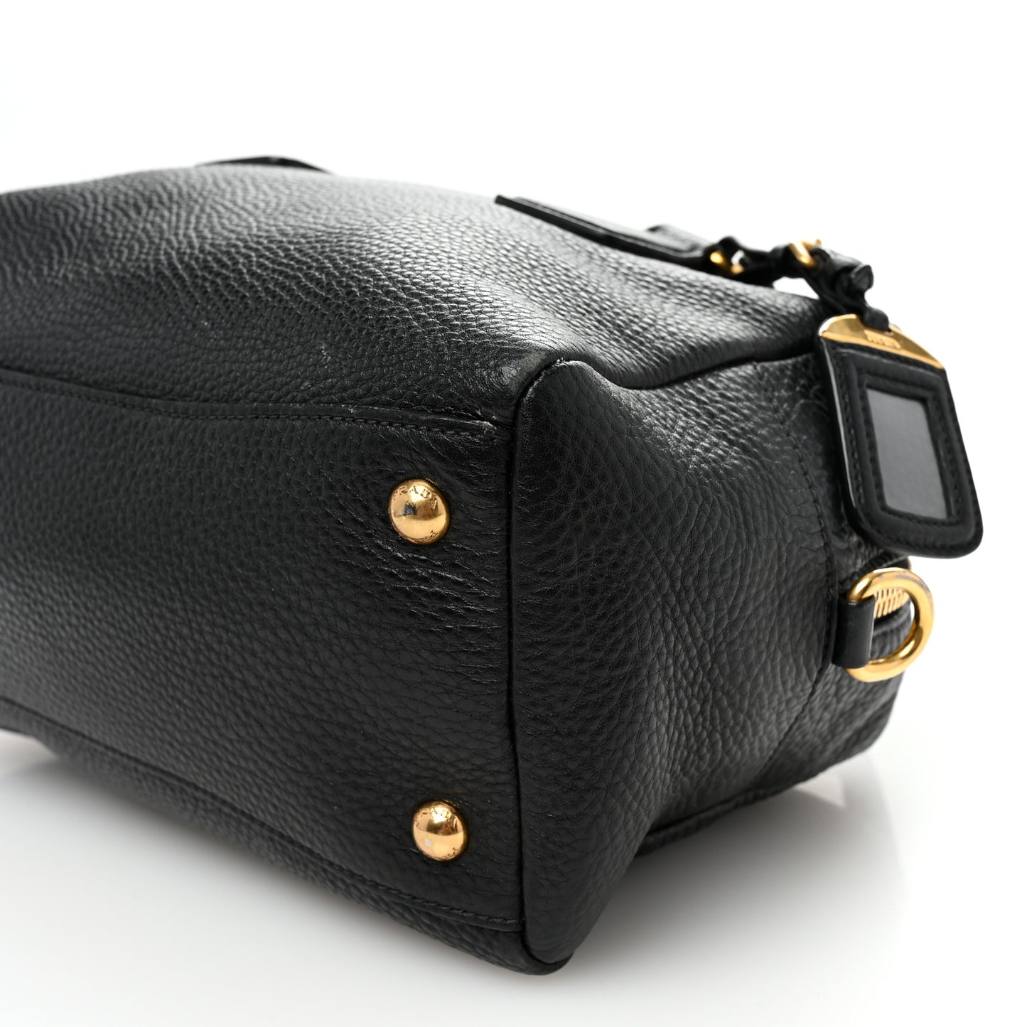 Vitello Daino Bauletto Black