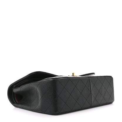 Chanel Caviar Quilted Jumbo Double Flap Black 4 of 11
