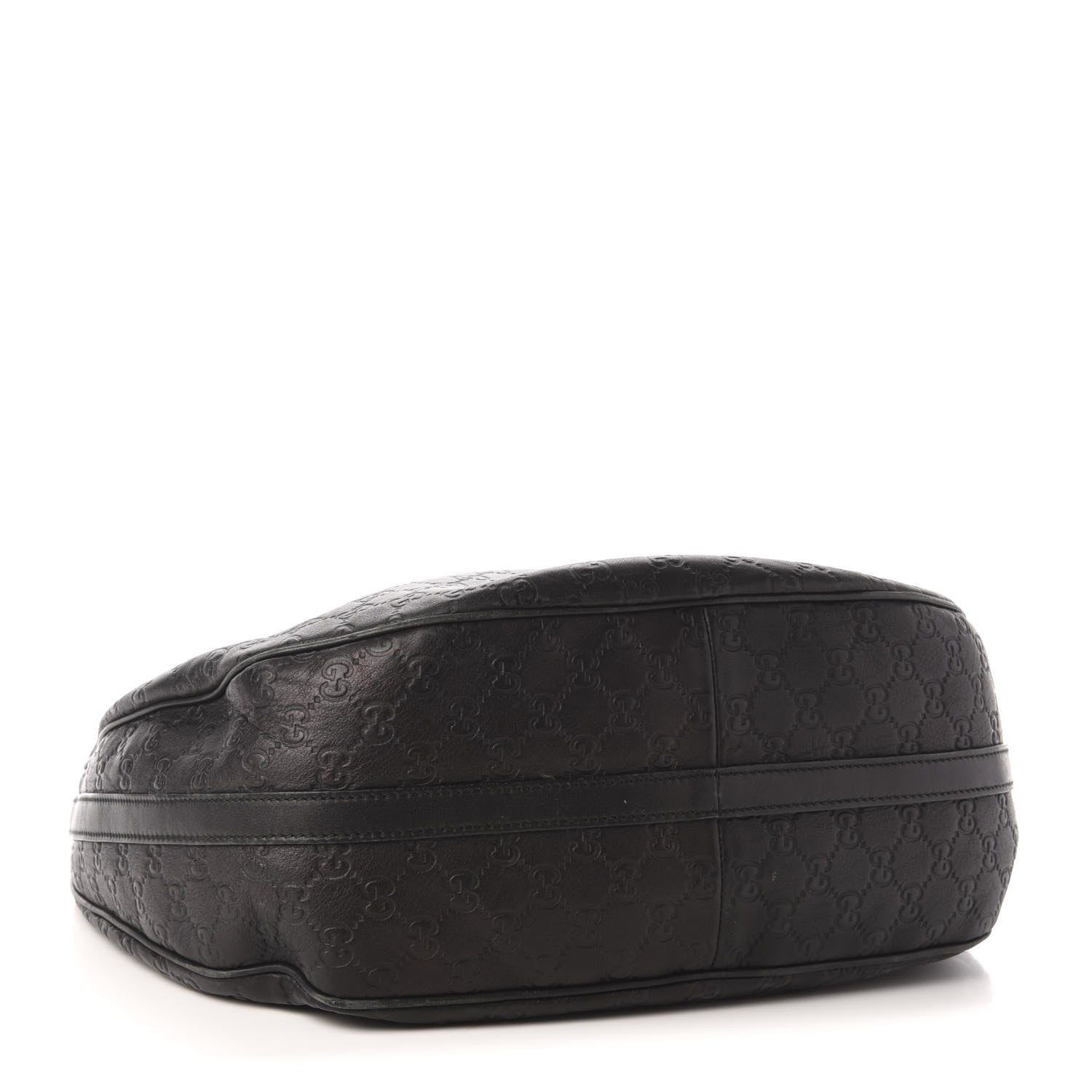 Gucci Guccissima Large GG Twins Hobo Black 4 of 14