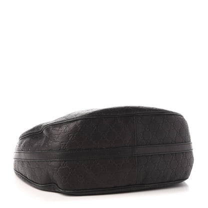 Gucci Guccissima Large GG Twins Hobo Black 4 of 14