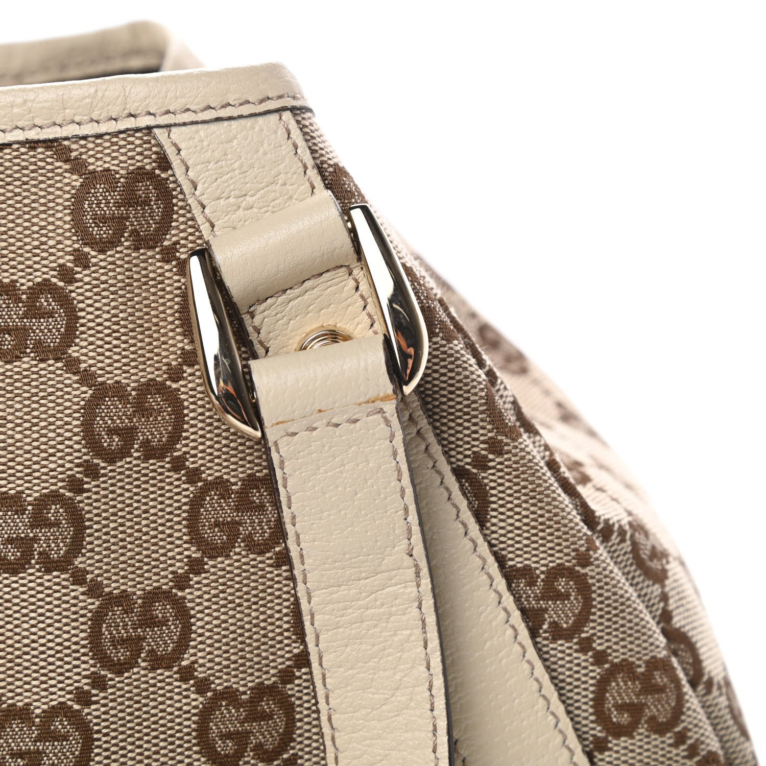 Gucci Monogram Medium Abbey Shoulder Bag Off White 13 of 13