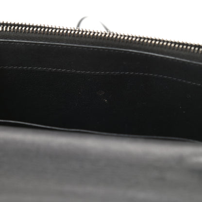 Saint Laurent Smooth Calfskin Classic Monogram Pins Kate Tassel Chain Wallet Black 12 of 18