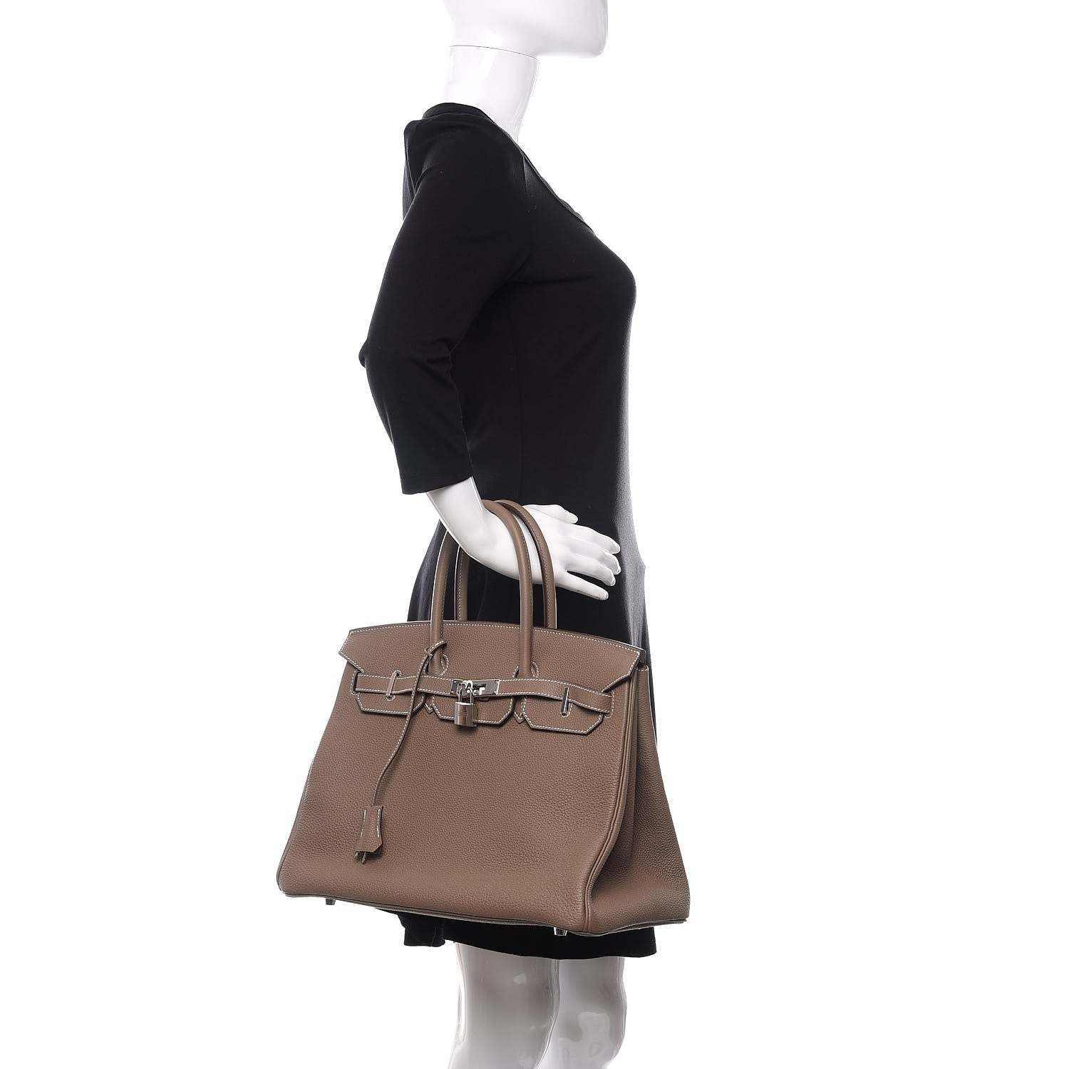 Hermes Togo Birkin 35 Etoupe 2 of 10