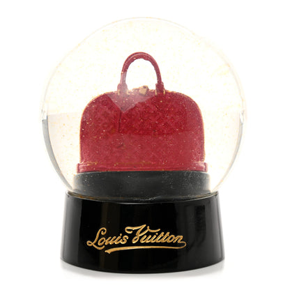 Louis Vuitton Alma Snow Globe Boule A Neige Rouge 1 of 5