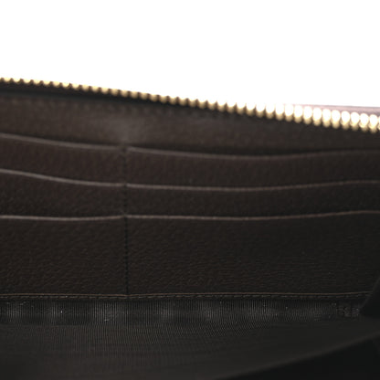 Gucci GG Supreme Monogram Web Ophidia Zip Around Wallet Brown 5 of 8