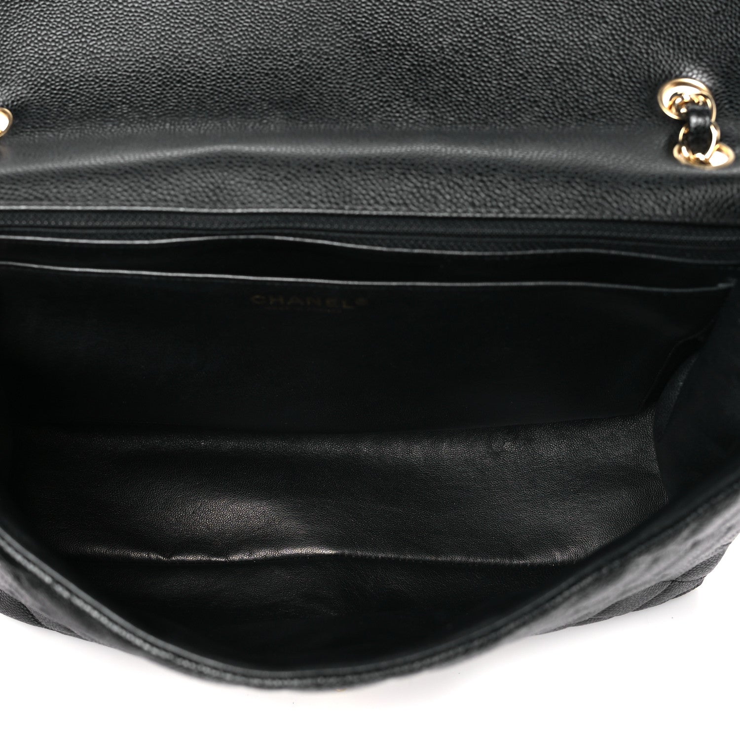 Chanel Caviar Maxi Single Flap Black 5 of 11