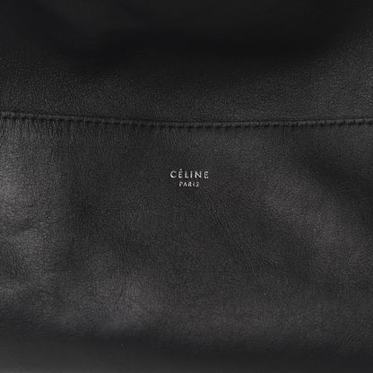 Celine Shiny Smooth Calfskin Large Shopper Black 7 of 15