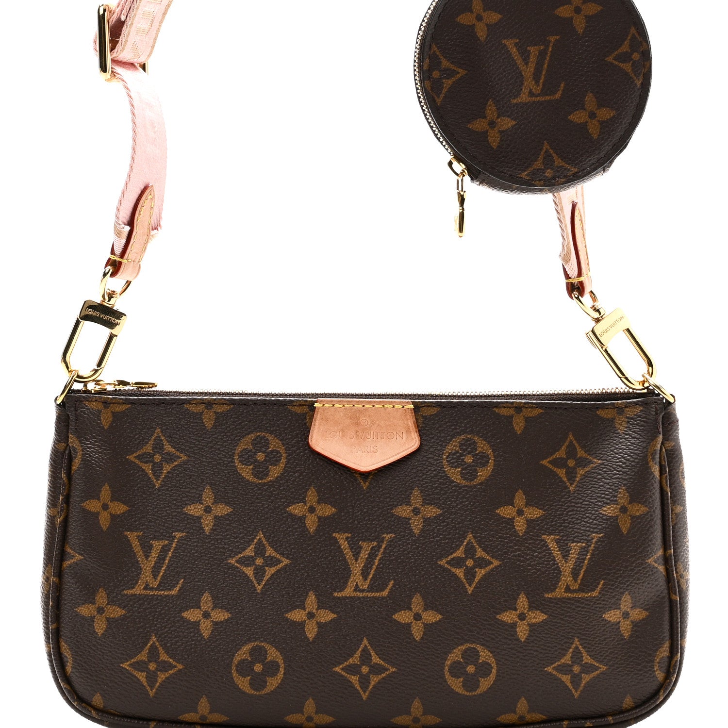 Louis Vuitton Monogram Multi Pochette Accessories Large Pochette Rose Clair 7 of 9