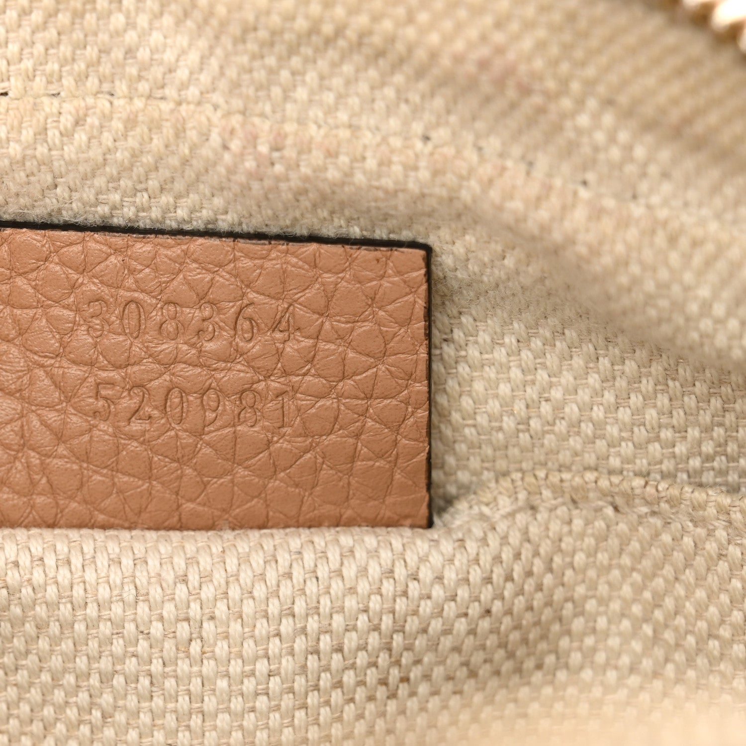 Gucci Pebbled Calfskin Small Soho Disco Bag Camelia 7 of 19