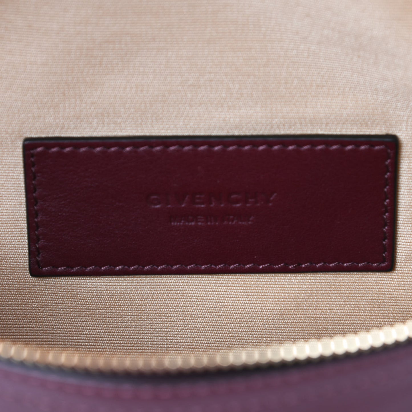 Calfskin Whip Belt Bag Aubergine