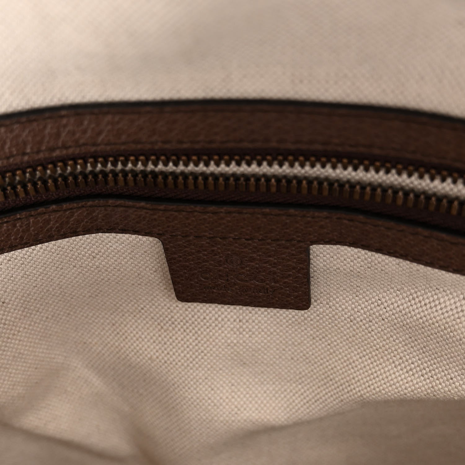 Gucci GG Supreme Monogram Calfskin Web Small Ophidia Day Backpack Beige Ebony New Acero 6 of 10