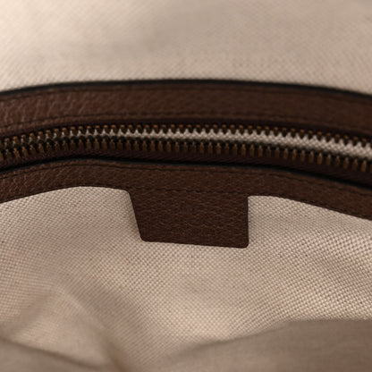 Gucci GG Supreme Monogram Calfskin Web Small Ophidia Day Backpack Beige Ebony New Acero 6 of 10
