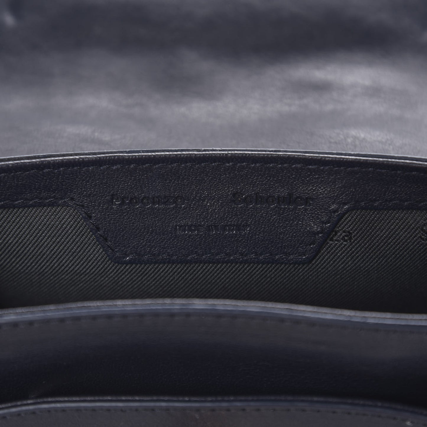 Lambskin Micro PS1 Satchel Midnight