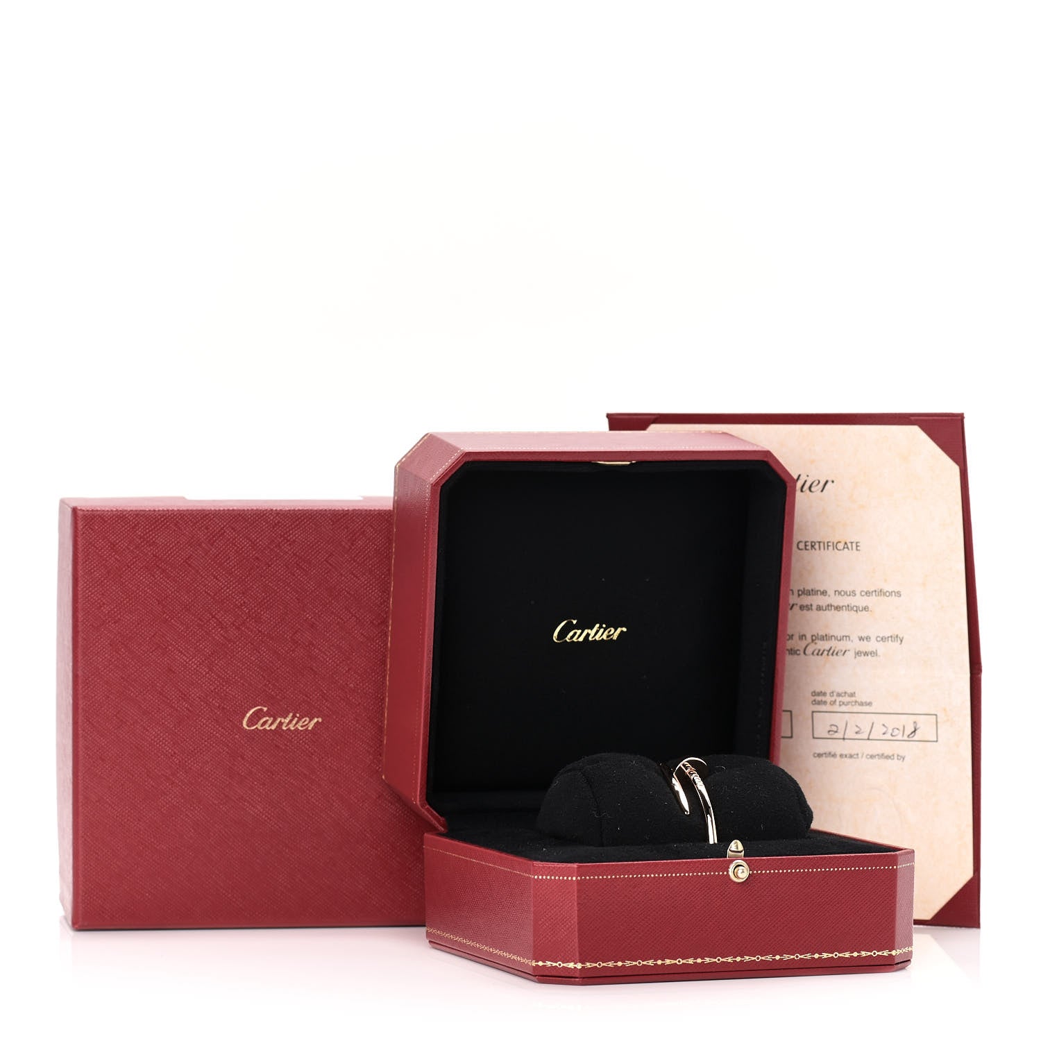 Cartier 18K Pink Gold Juste Un Clou Bracelet 15 5 of 5