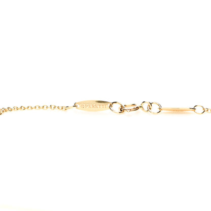 Tiffany 18K Yellow Gold 6.5mm Elsa Peretti Bean Pendant Necklace 7 of 7