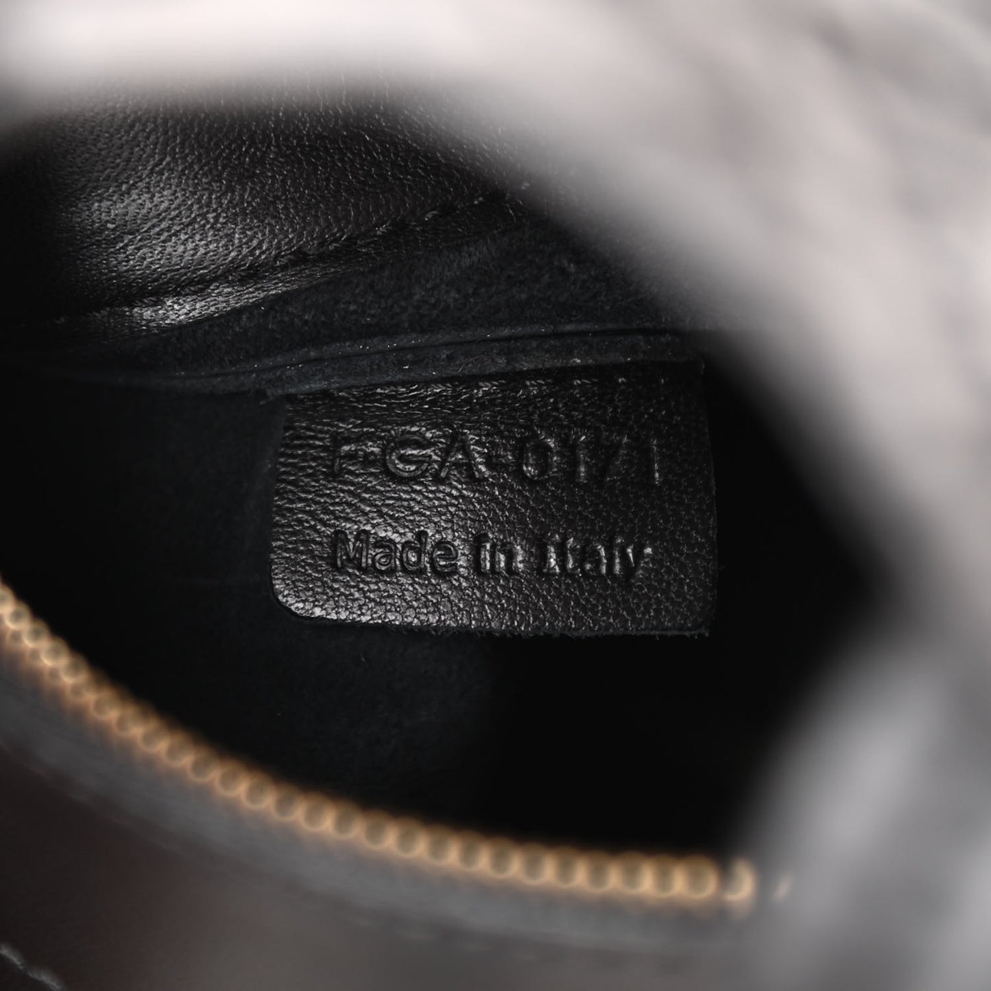 Python Vertical Cabas Black